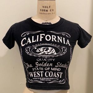California crop top